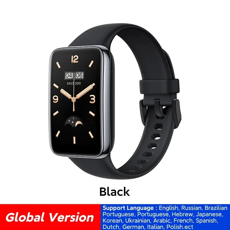 Smartwatch Mi Band 7 Pro Versione Globale con Schermo AMOLED, Monitoraggio del Sonno, Respirazione, Ossigeno nel Sangue e Gestione della Salute
