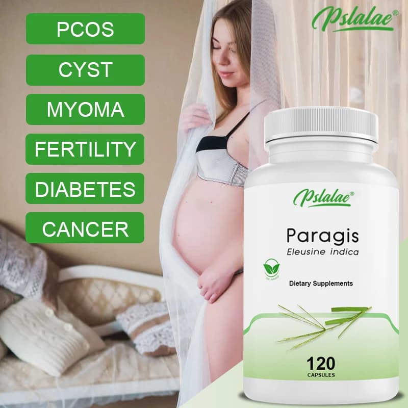 Naturethics Paragis Gravidanza Nutrizione PCOS Cyst Integratore organico completamente naturale 120 capsule Non-GMO