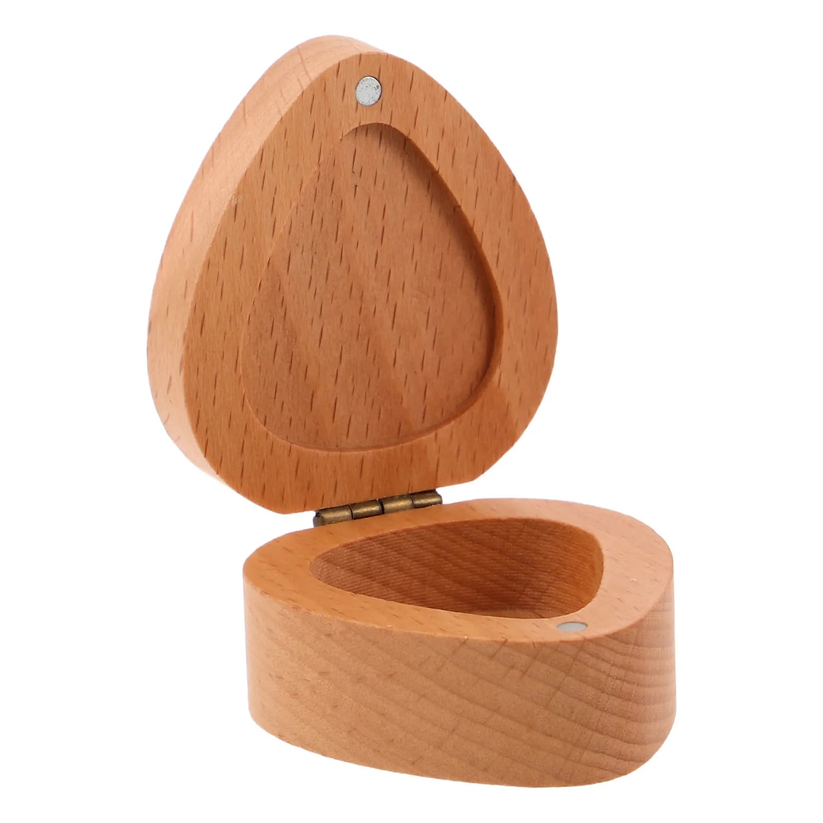 Solid Wood Guitar Natural Wood Texture Plectrum Storage Organizer for Acoustic Electric Guitar Ukulele Stylish Display