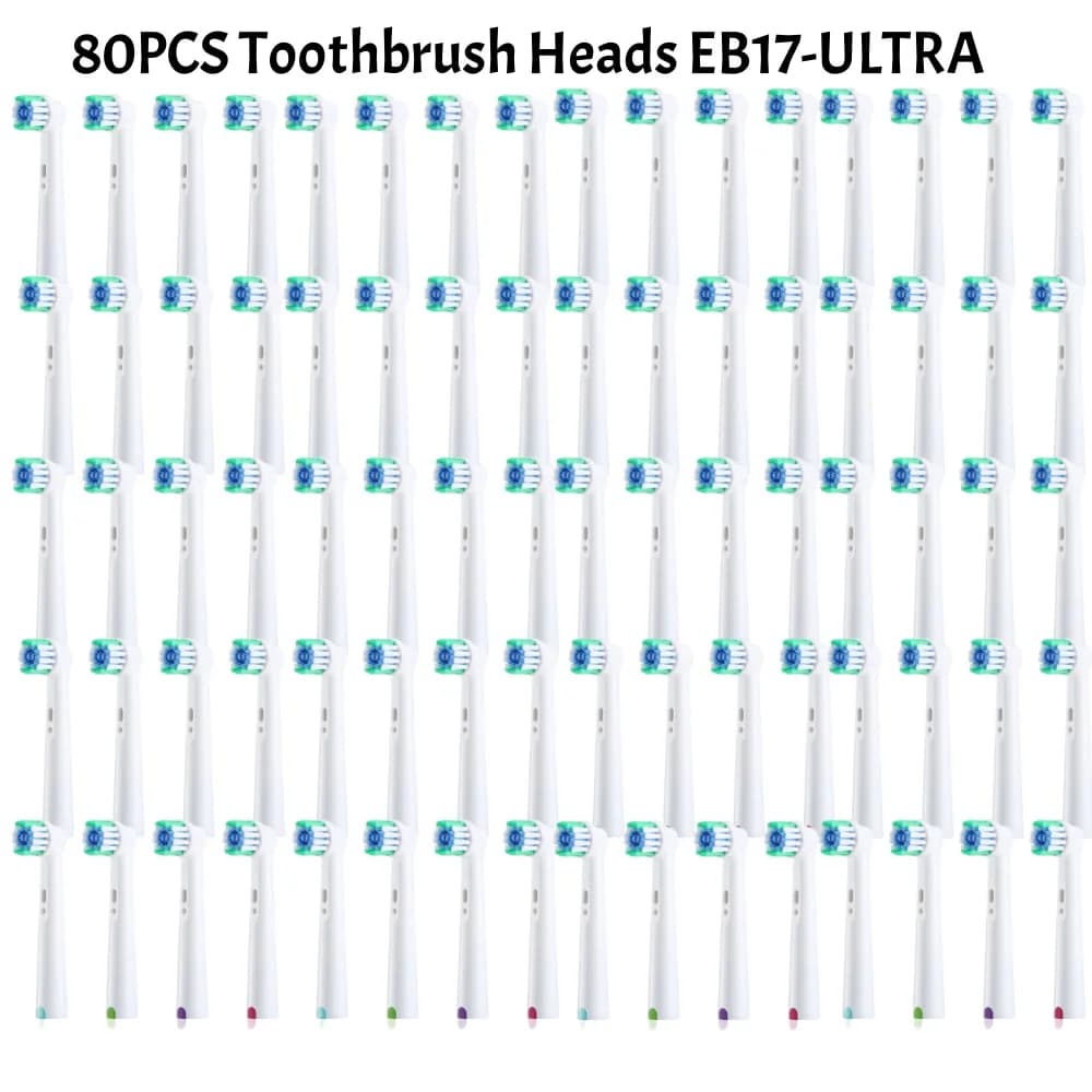 Wholesale 4/8/16/80pcs Set/lot Electric Toothbrush Head For Oral B PRO 6000 3000 750 2000 Replacement Brush Heads D18 4739 3709