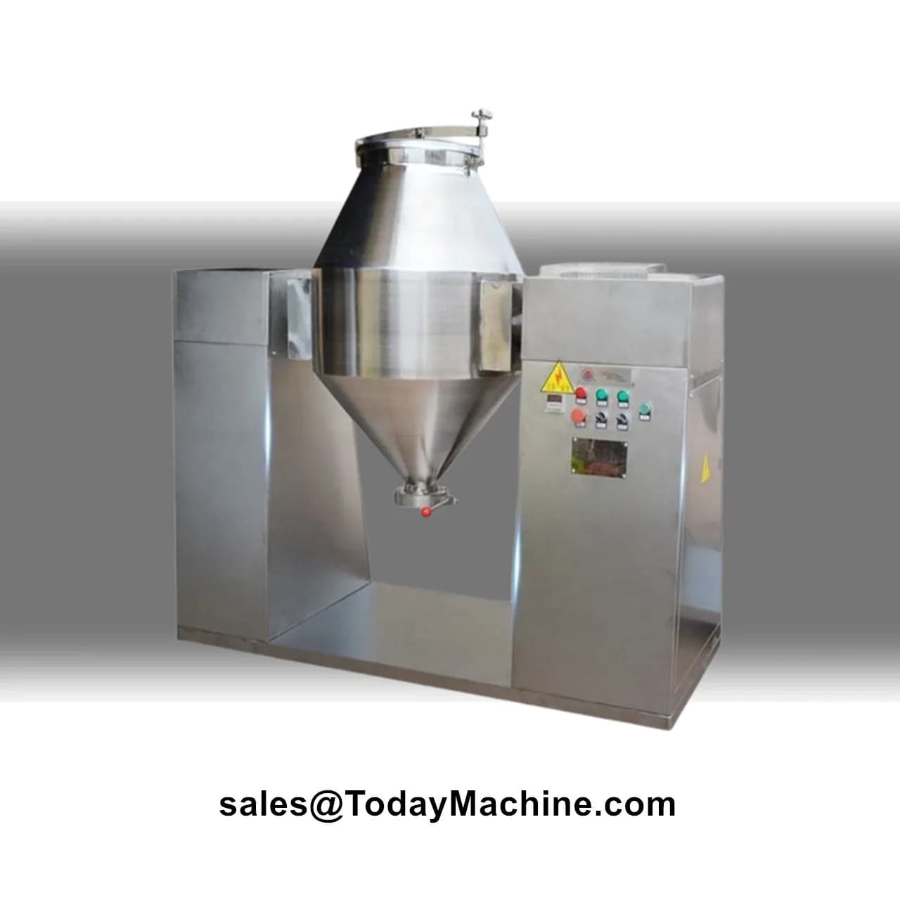 W Type Double Cone Industrial Rotary Drum Mixer Blender Machine
