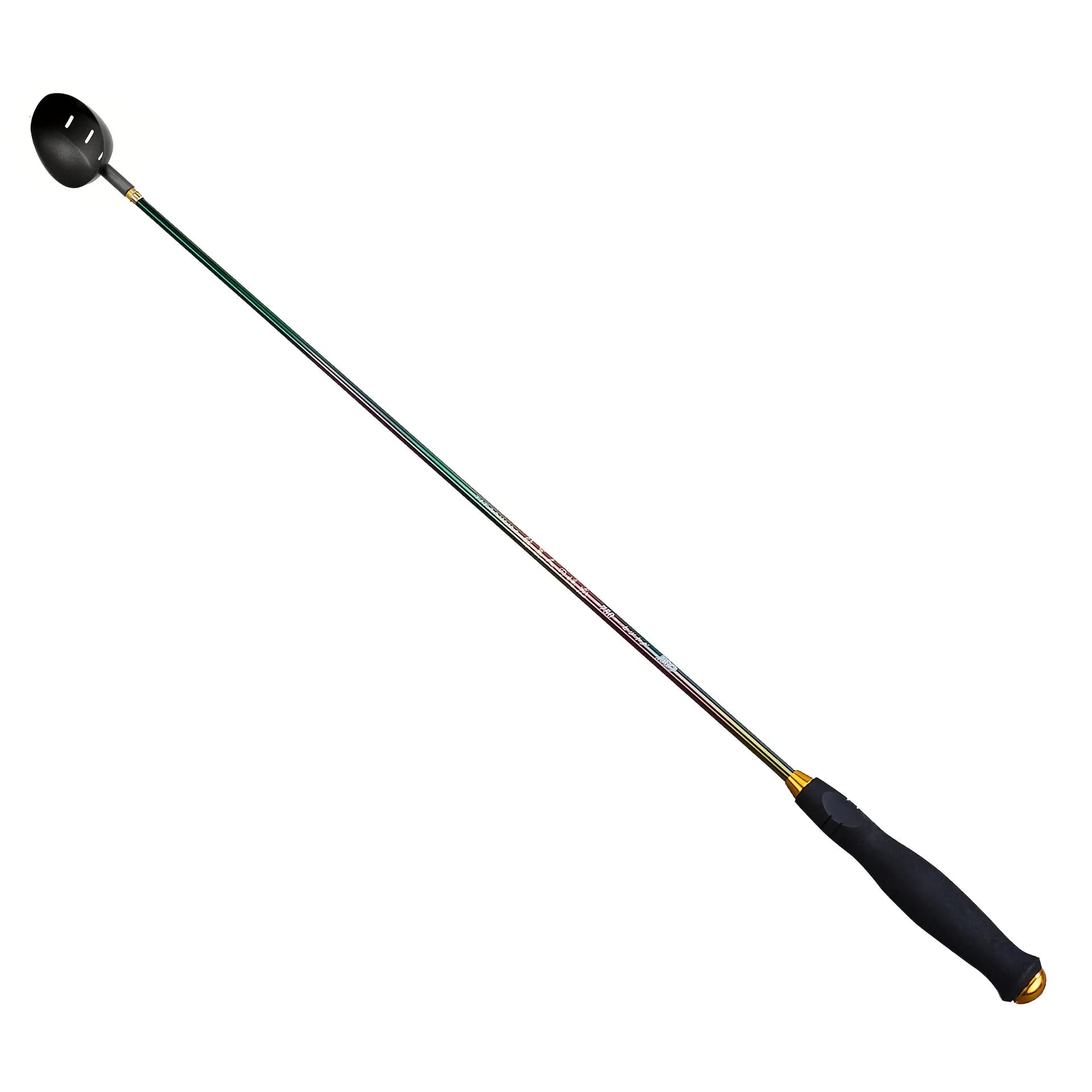 ZYZHE Bait Thrower New Titanium Non-stick Bait Spoon Head 75cm Ultralight Saltwater Freshwater Fishing Tool Bait Long Throwing