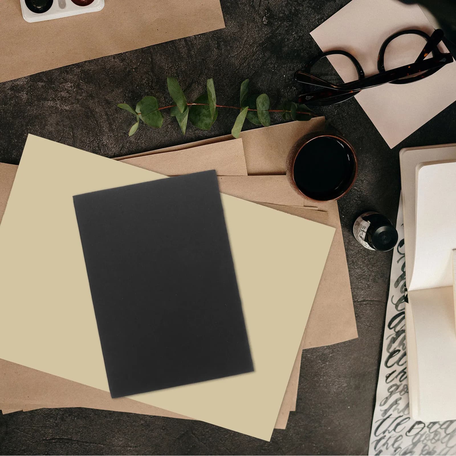Blank Sketchbook For Artists With Thick Paper For Drawing And Sketching Kraft Paper Blank Sketch Book Portable Sketch Notebook