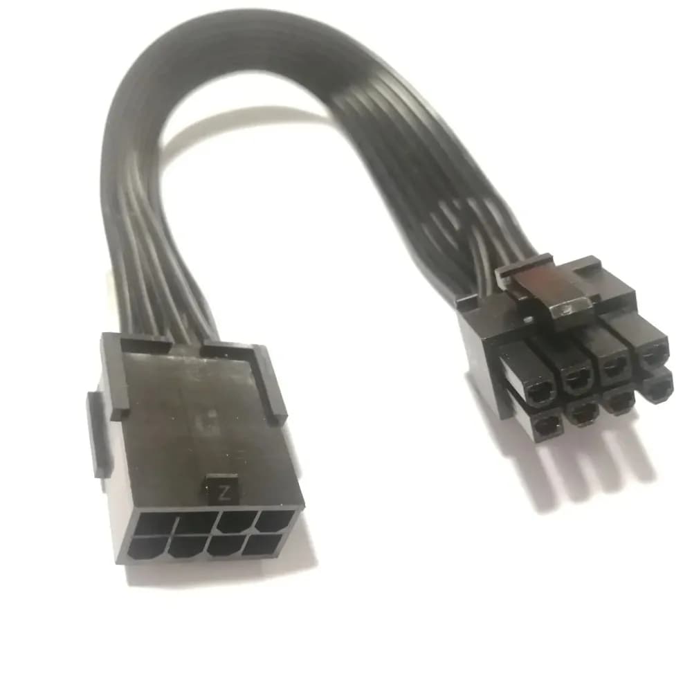 Scheda video grafica PCI-E PCIe GPU 8 pin femmina a 8P 6 + 2 pin maschio cavo di prolunga alimentatore 18AWG filo 20/30/50/60 cm