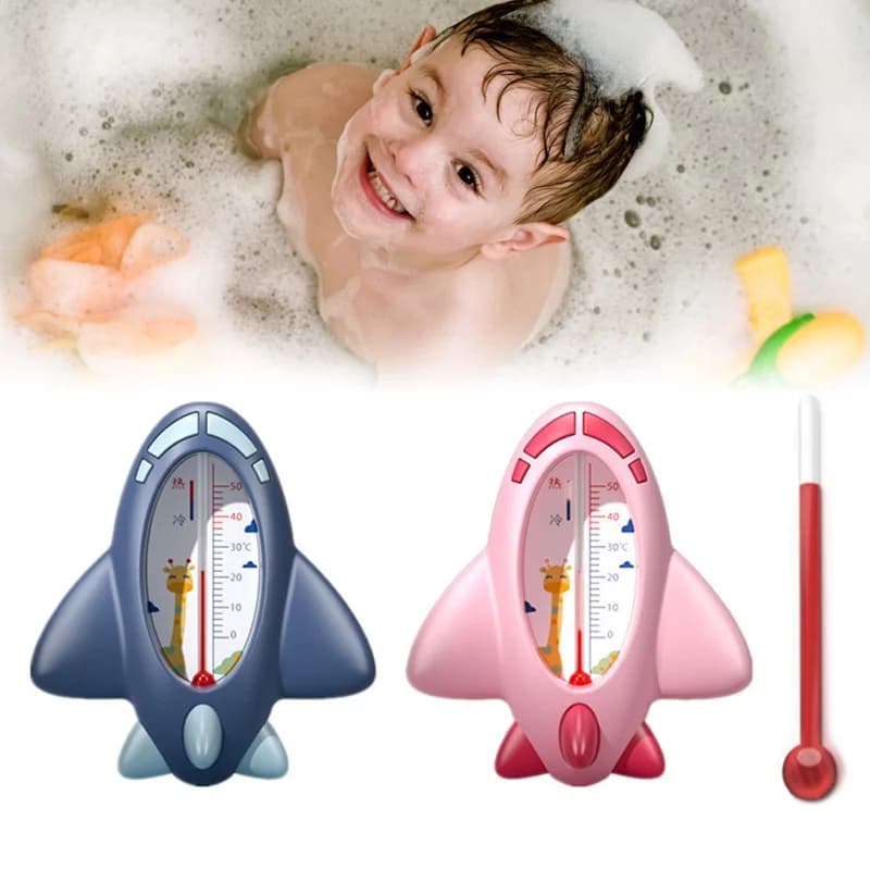 Aereo Baby Bath doccia termometro per acqua sensore di temperatura sicuro per neonati termometro per doccia impermeabile galleggiante