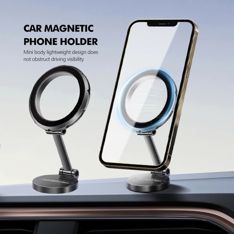 Magnetic Car Phone Holder Foldable Vacuum Holder Suction Stand For MINI R60 F56 R56 F54 F57 R70 JCW John Cooper Works