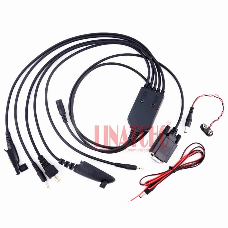 Walkie-talkie universale multiuso 5 in 1 e autoradio GP328plus GP328 GM338 GM300 GP300 CP040 Cavo di programmazione