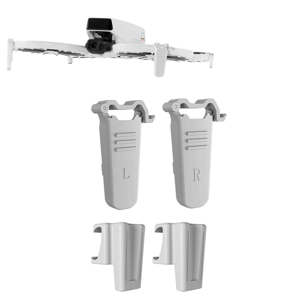Gambe del Carrello di Atterraggio per Aumento Altezza, Supporto Fisso per Protezione Gimbal Drone DJI Flip, Accessori