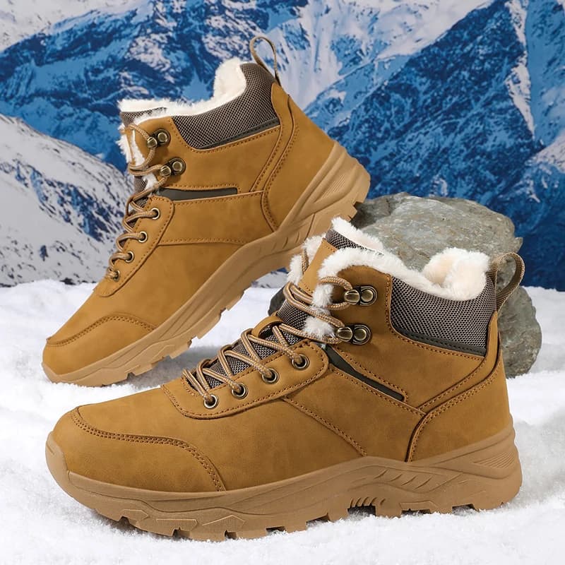men boots 2025 New Winter Slippers Warm Men Shoes Waterproof Non-Slip Plush Sneakers Male tenis shoes Boots Men Sneakers Winter