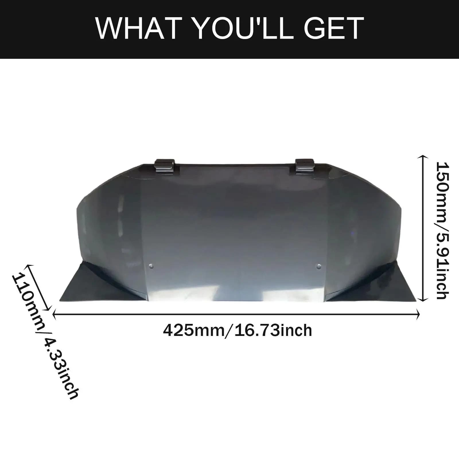 Automatic Smart Litter Box Repair Accessories Inner Door Durable Plastic for Self Cleaning Cats