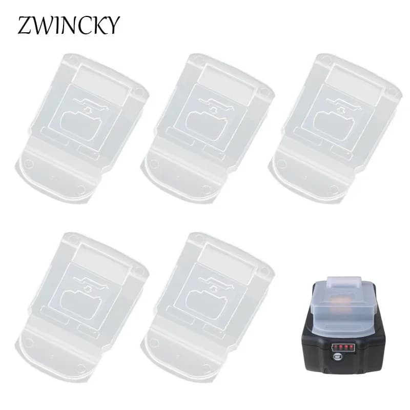 1/5pcs Supporto Della Batteria Al Litio Copertura Antipolvere Per makita 14.4V 18V BL183 BL1430 BL1860 Strumento di Potere Cap Guaina Scudo caso di Protezione