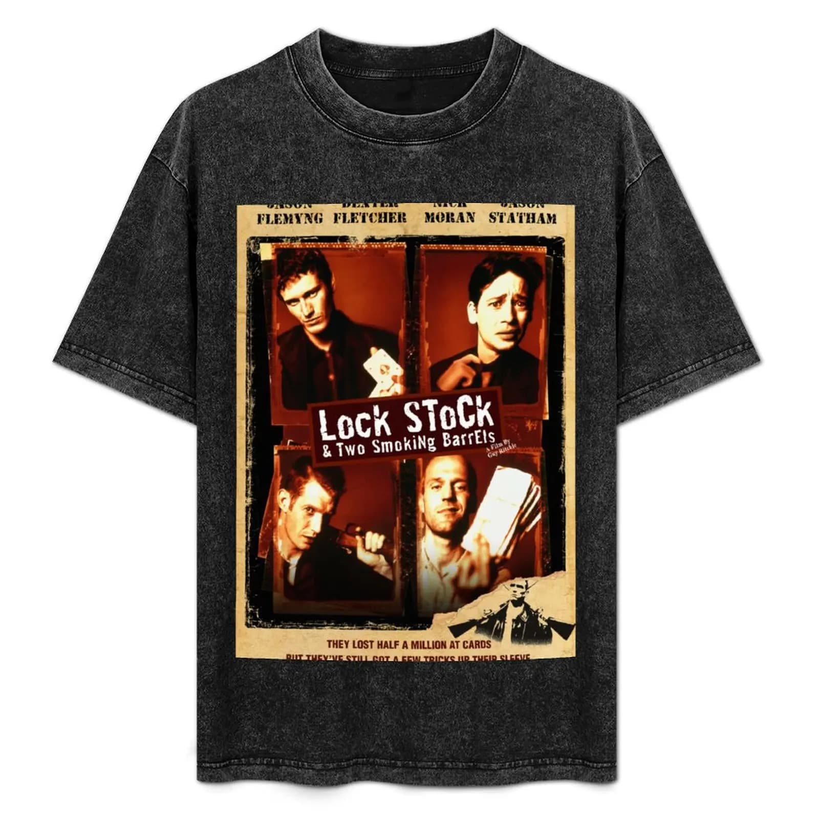 T-shirt Lock Stock and Two Smoking Barrels, taglia grande, leggera