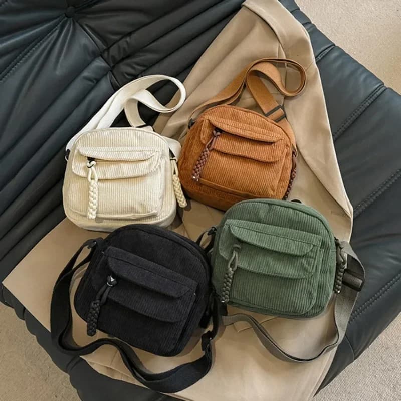 Zaino mini quadrato da donna | Stile coreano, borsa a tracolla a 3 vie, elegante semplice casual