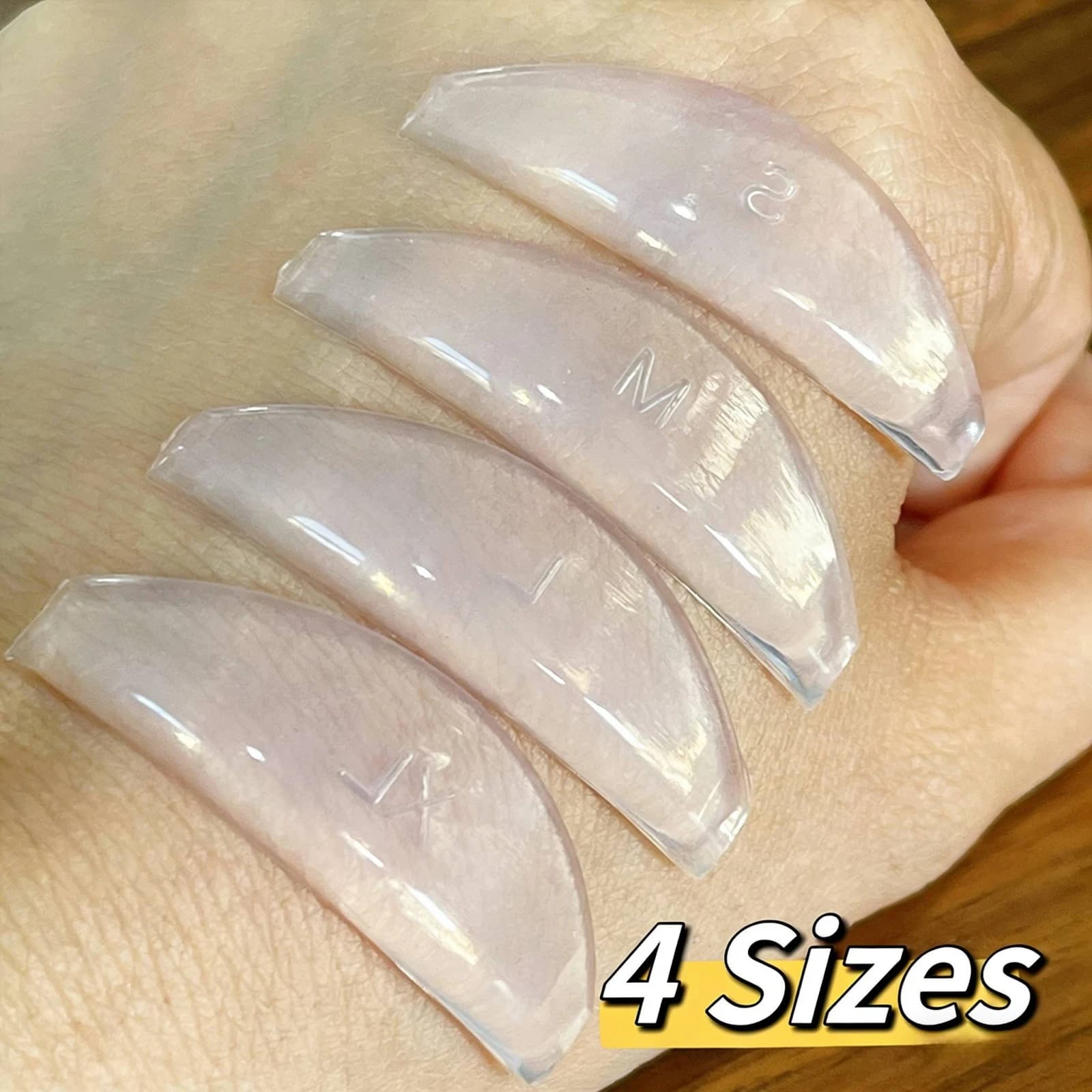 Libeauty NEW Silicone Eyelashes Perm Pad Lifting Eyelashes Shielding L Deformed Folding Accessories Applicator Makeup Tool