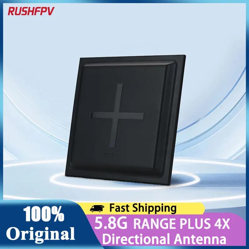 RUSHFPV RANGE PLUS 4X 5.8G 15.5dBi Directional Antenna RHCP LHCP SMA Circular Polarization For RC Long Rang Racer FPV Drone