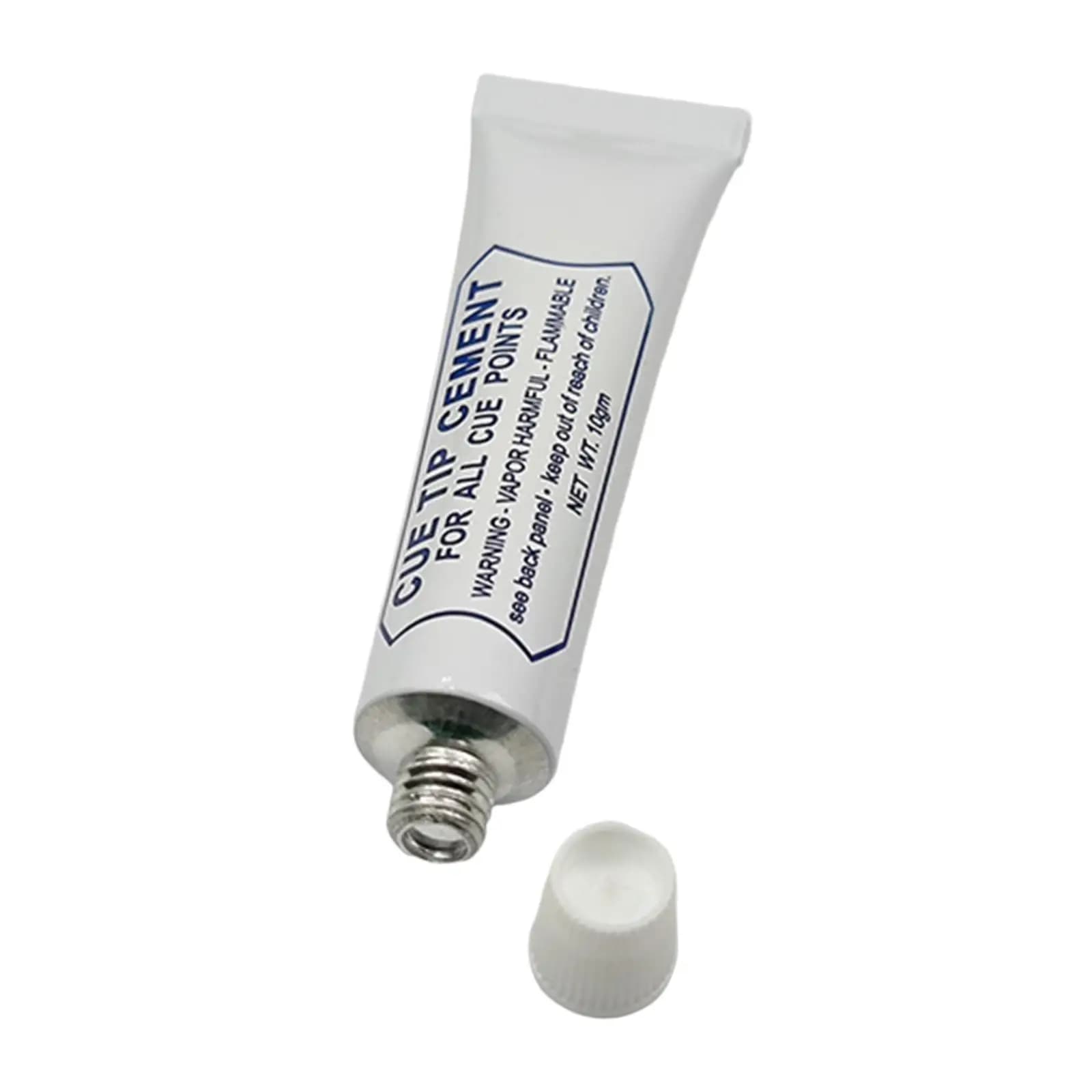 Colla per punte per stecche da biliardo Facile da usare 10G Leggero Multiuso Asciugatura rapida Stabile Manutenzione della piscina Accessori per stecche da biliardo