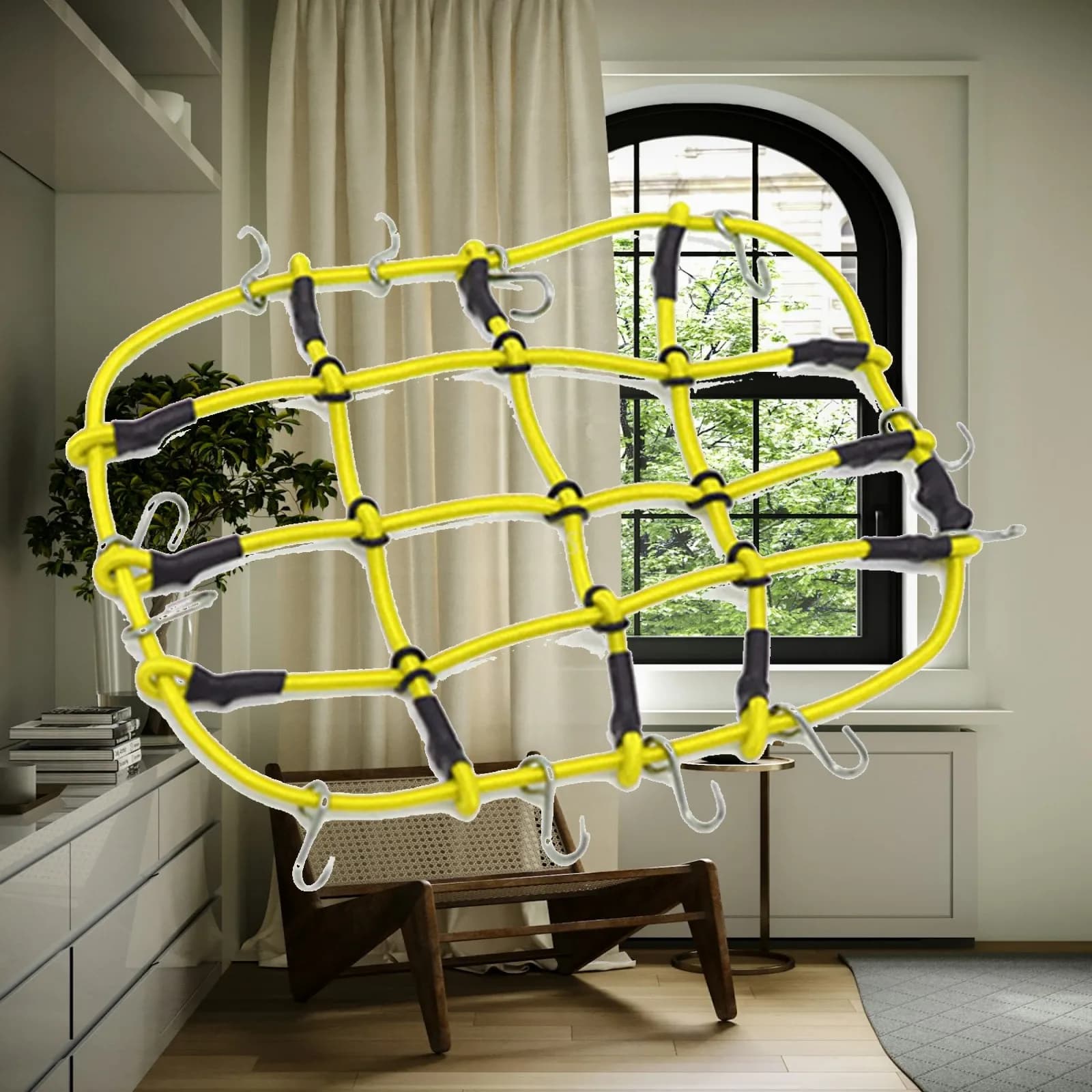 Heavy Duty 1:12 Scale Luggage Carrier Net for MN90 MN90K MN99 MN99S MN86K MN86KS MN86 MN86S Cargo Net