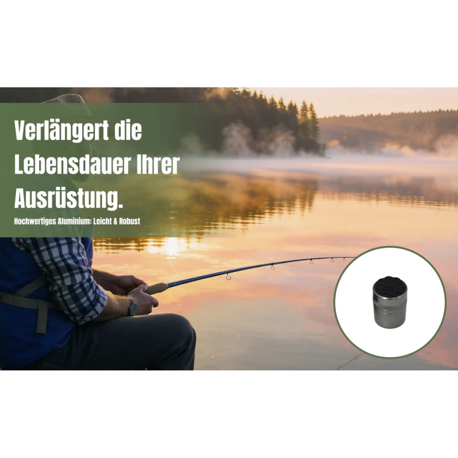 Fishing Rod Butt Cap Fishing Pole End Cap Accessories Protective Cap Repair