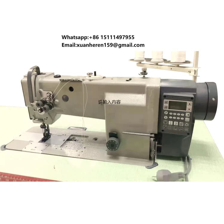Macchina da cucire industriale a trazione diretta Computer Direct-drive Big Hook 4420 per lenzuola, tende, divani, cuscini per auto, borse e cinghie