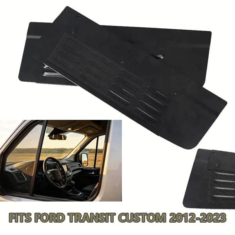Prese d'aria per finestrini anteriori sinistra e destra per camper Ford Transit Custom 2012-2023