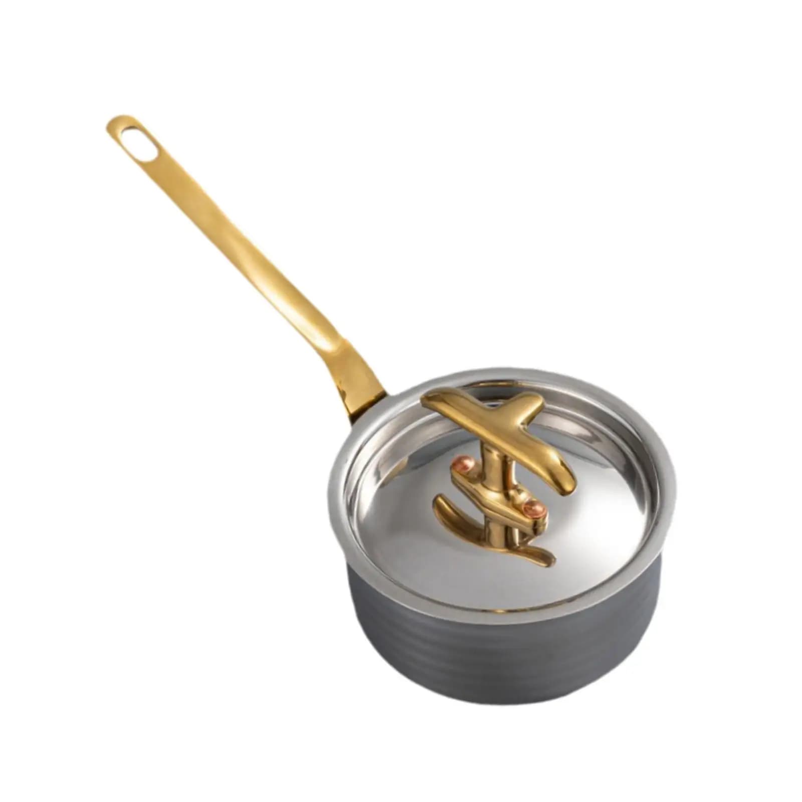 Mini Sauce Pan 8cm Stainless Steel Chocolate Melt Pan Multifunctional Comfort