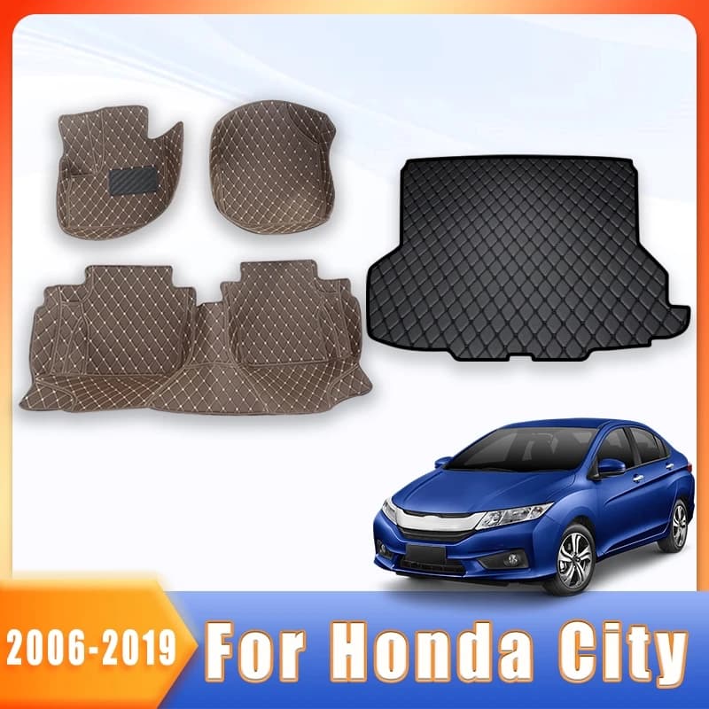 Car and Moquette Car Car Cars for Honda City from 2006 to 2019