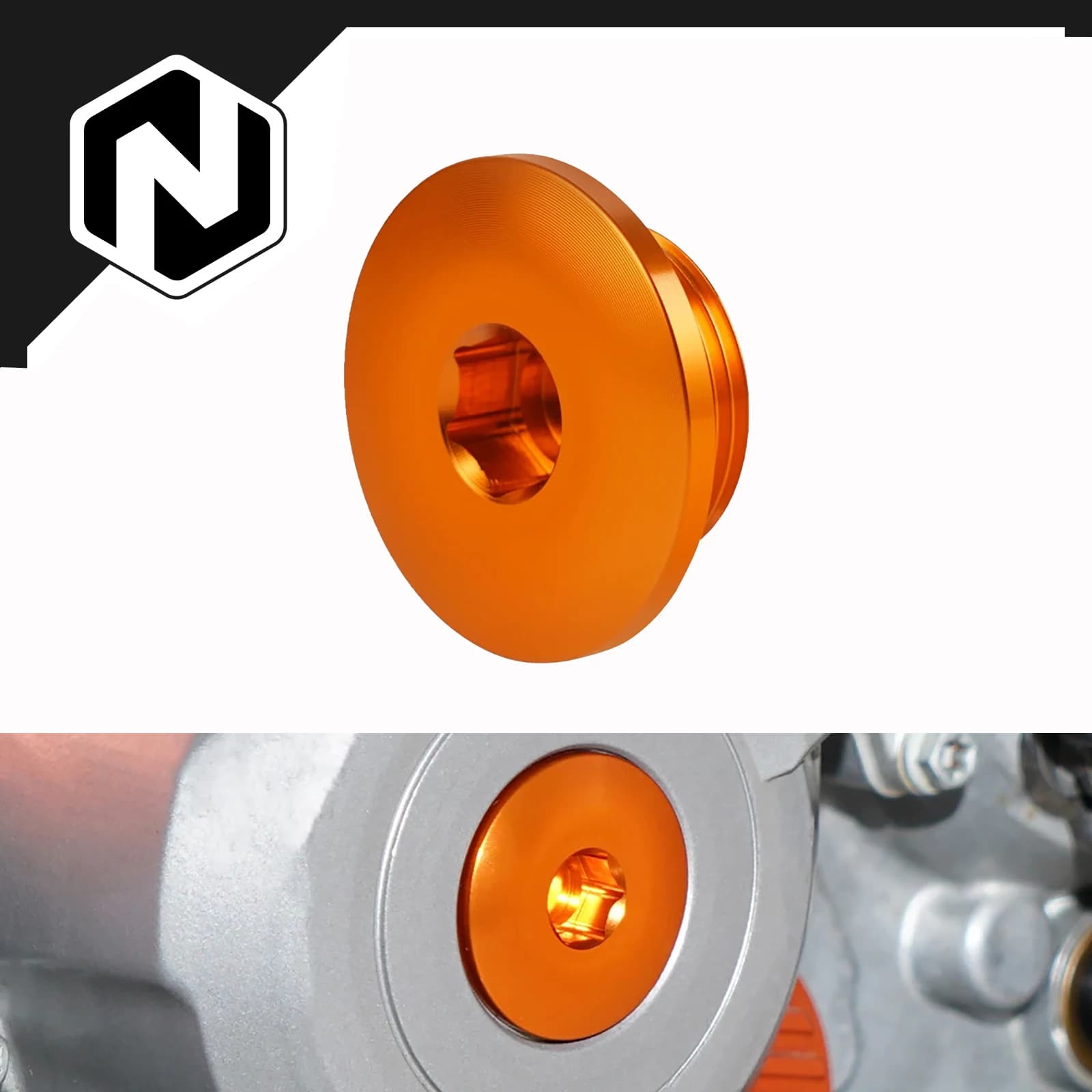 Spina di copertura di accensione del motore del motociclo per KTM 250 350 450 SXF XCF EXCF 1190 RC8 990 950 1290 ADVENTURE SMR Duke per Husqvarna FC