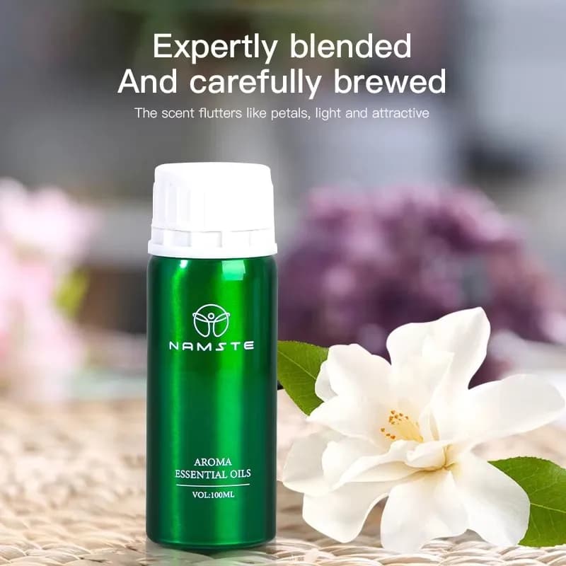 Diffusore di Aromi NAMSTE con Oli Essenziali Floreali, Deodorante per Ambienti, Olio Aromatico Premium, Bestseller 500ML, Oli Profumati per Casa e Hotel