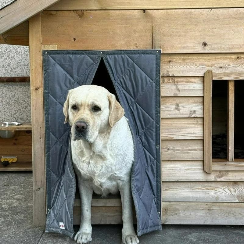 Tenda Invernale per Animali Domestici in Cotone Caldo, Cuccia per Cani Randagi, Nido per Gatti, Resistente al Freddo, Ispessita, Impermeabile, Antipioggia e Antineve, Grande Cuccia da Esterno