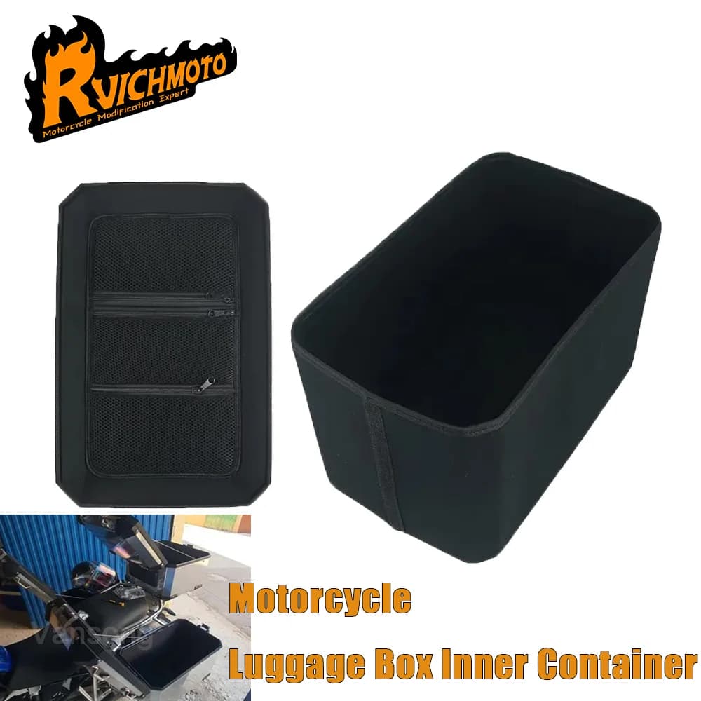 For BMW R1200GS R1250GS LC ADV Rear Luggage Box Inner Container Tail Case Cover Trunk Side Saddlebag Liner R 1250 GS Adventure