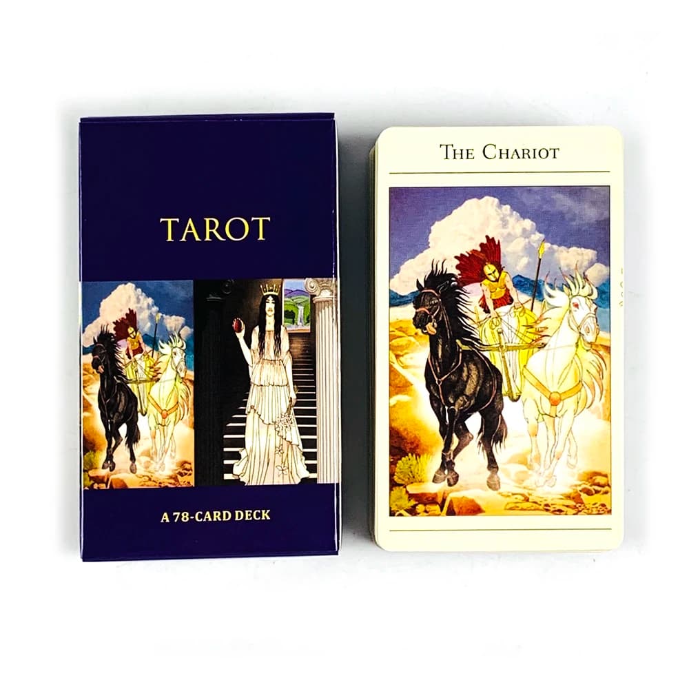 Nuove carte dei tarocchi A 78 Mazzo Oracle Visioni inglesi Edizione divinazione Borad Giochi di gioco Carte da gioco per riunioni di famiglia Gioco di festa