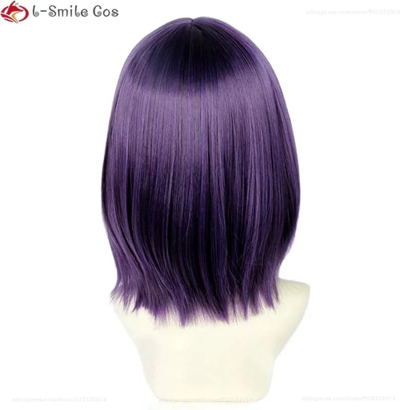 e;5'v\7,j/3; Kitagawa 37cm Dark Purple Anime COS Darling Kuroe Shizuku Marin Cosplay Wig Heat Resistant Hai8'j.9\k;5,h/