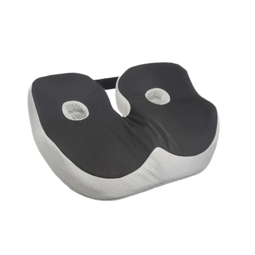 Cuscino del sedile ergonomico per emorroidi Cuscino del sedile antiscivolo per sollievo osseo a rimbalzo lento regolabile universale