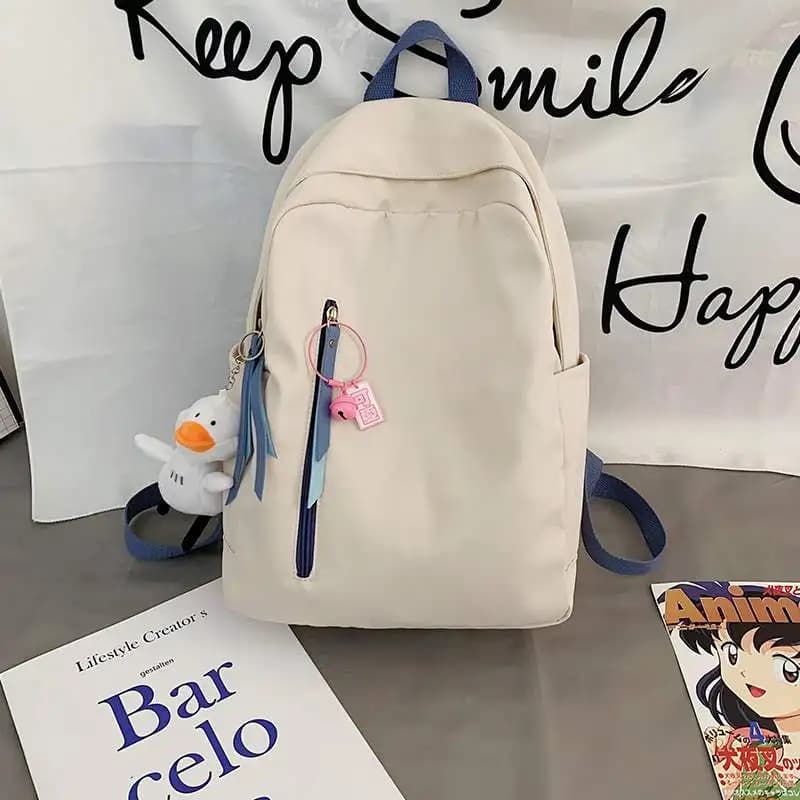 New Lightweight Unisex Backpack School Bag Summer Tutoring Bag Simple Modern Dual-Shoulder Bag for Students And Adults