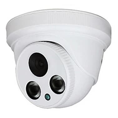 Telecamera di Sicurezza CCTV AHD 720P 1MP HD, Dome per Interni con Visione Notturna IR, Telecamera di Sorveglianza Domestica in Plastica (SC-D14A10)