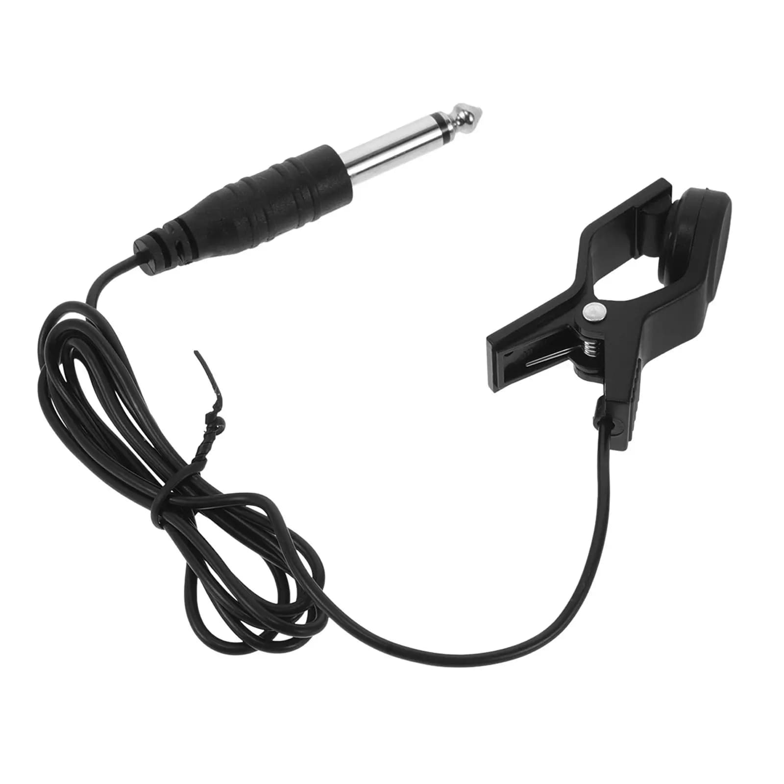 Clip-on Acoustic Guitar Pickup Violin Mandolin Universal Instrument Tuner Drum Pad Acoustic Microphone Accessory