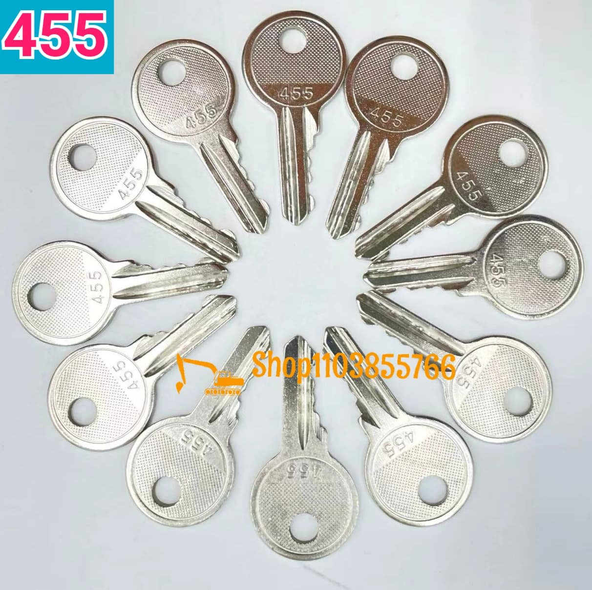 20 pcs/10 pz/5 pz/1 pz ignition keys 455 Key 104466 for Skyjack Genie JLG Snorkel Parts