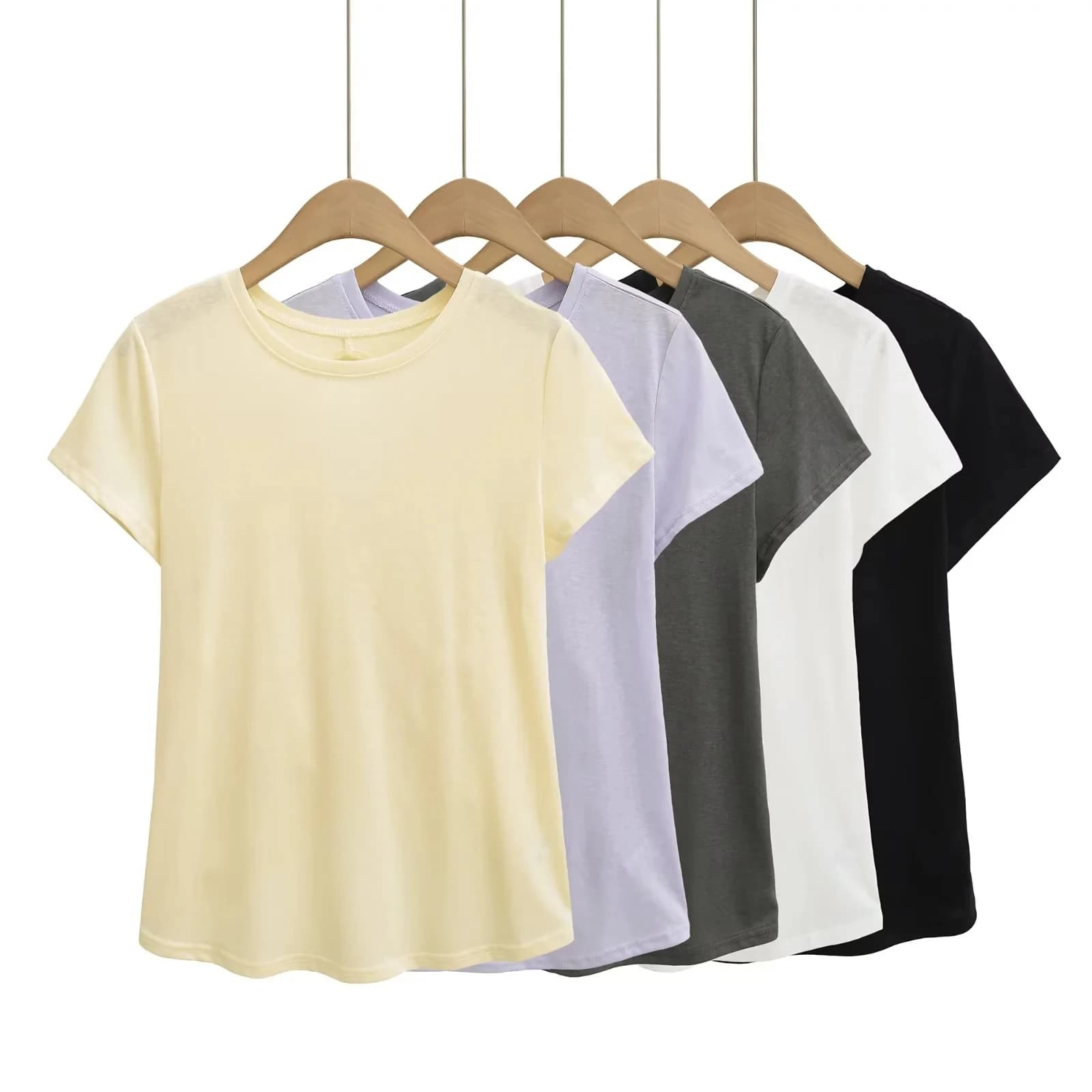 Lightweight Breathable Yoga Top Women's Sporty Summer T-Shirt See-through Design Beautiful Back Loose Fit Short Sleeve