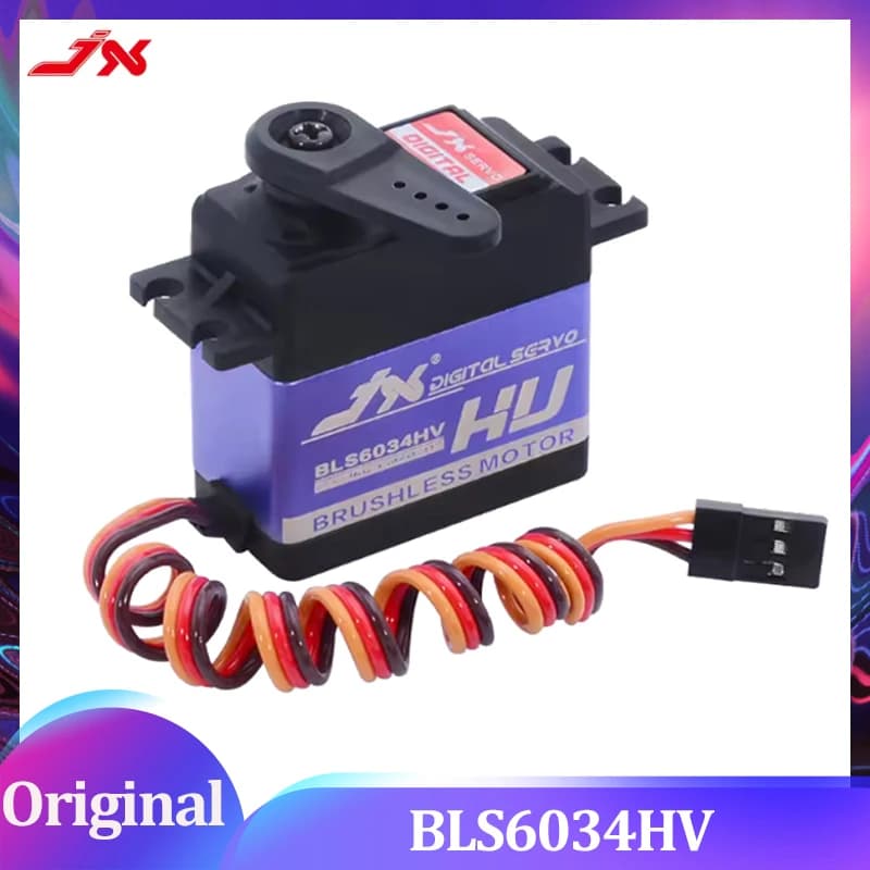 Servo JX BLS6034HV 34kg 7.4V Brushless HV con Ingranaggi in Metallo, Servo Digitale per Auto RC, Crawler, Barche RC, Robot, Aerei, Elicotteri