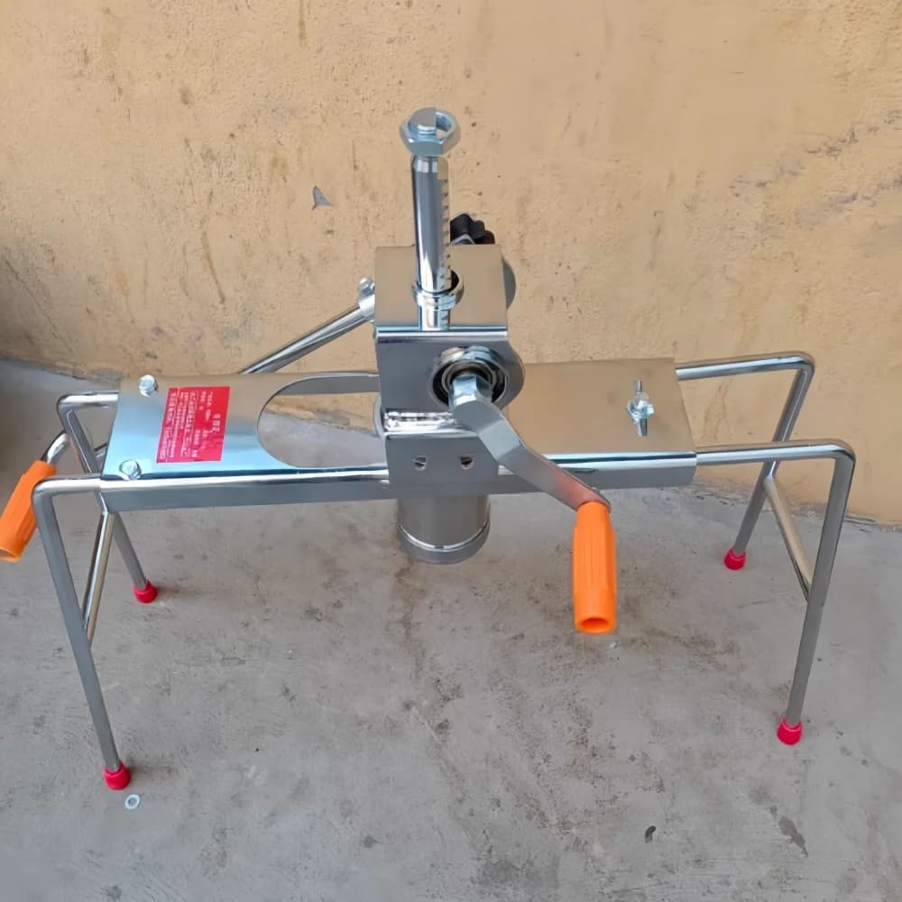 Macchina Manuale per Pasta e Noodle in Acciaio Inox, Pressa per Pasta e Verdure