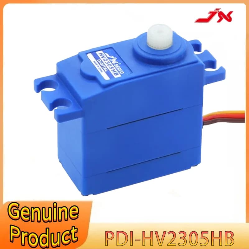 JX Servo PDI-HV2305HB Mini servomotore digitale da 7,5 kg per robot per auto elicottero impermeabile IP67 0,11 sec/60 ° 9 g di altezza per ragazzi RC