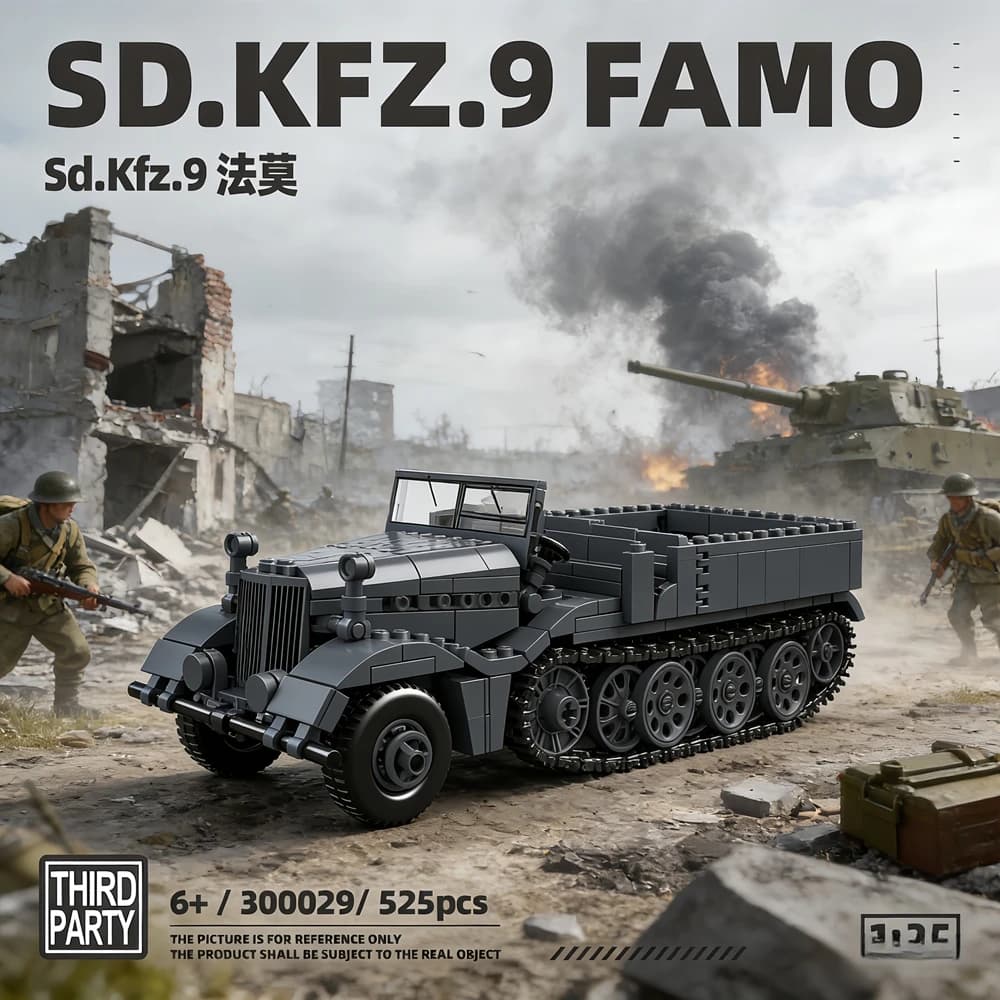 Set di Costruzioni KV-2 Carro Armato Pesante della Seconda Guerra Mondiale, 803 Pezzi, Soldati dell'Esercito USA, Giocattolo in Mattoncini, Regalo di Natale