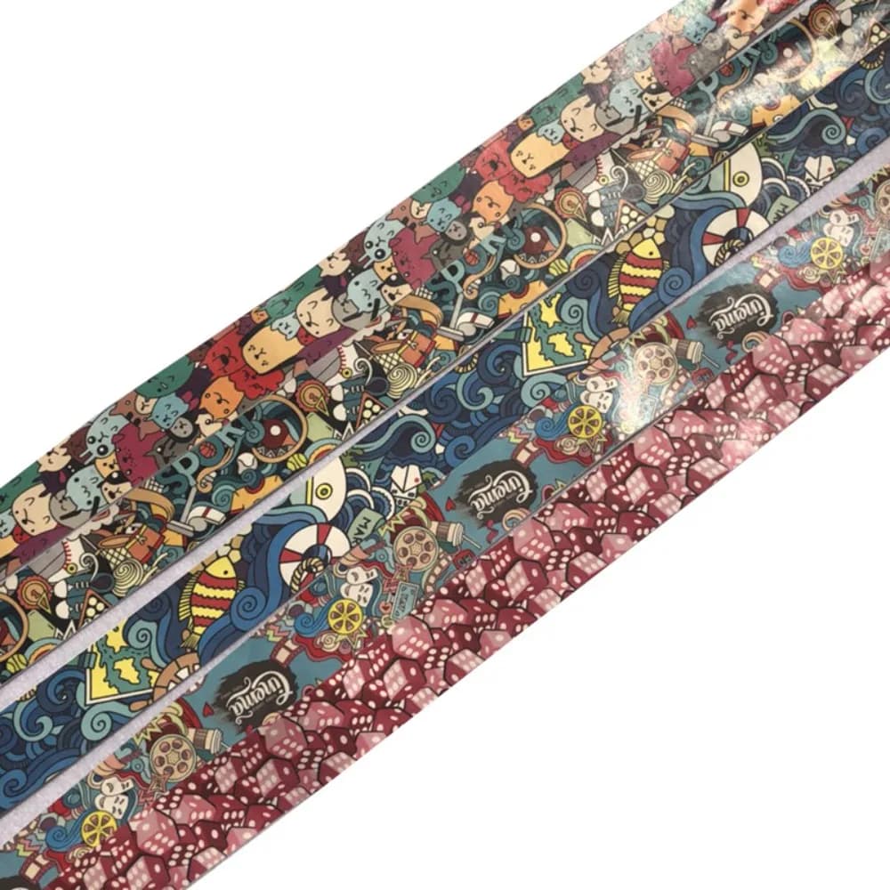 Stampa 3D Grip Sweat Band Antiscivolo Durata Overgrip da tennis Appiccicoso Carino Canna da pesca Grip Cover Racchetta da badminton