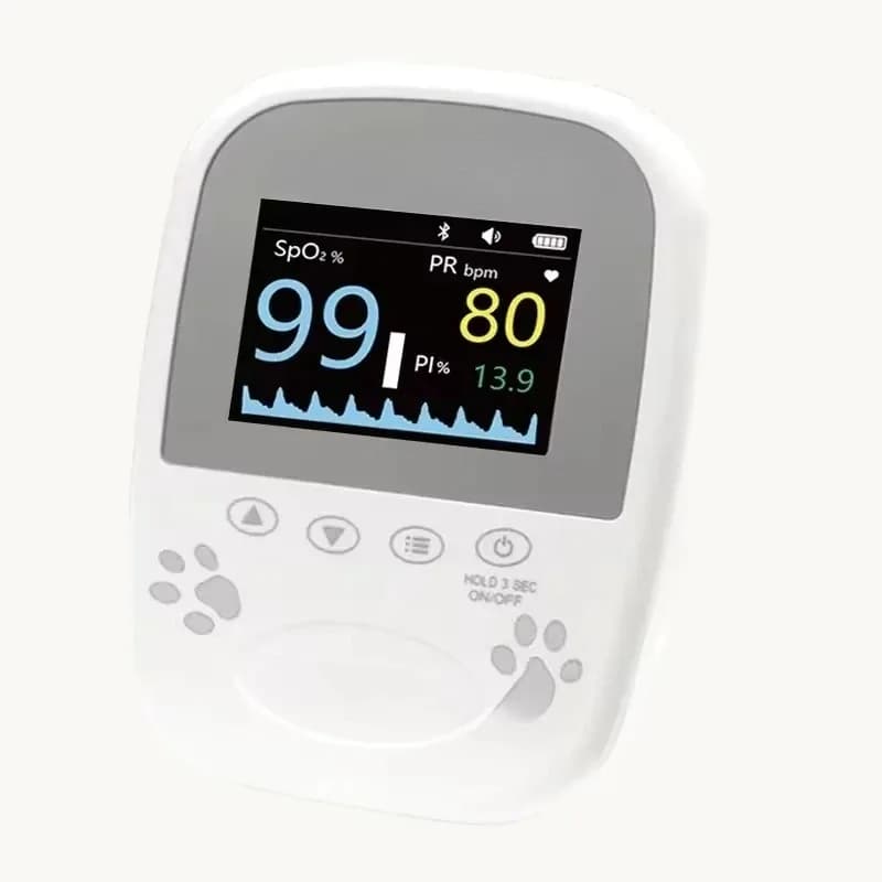 Peiqi Portable Oximeter for Dogs/Gacts, Animal Health Monitoring, Veterinary Equipment