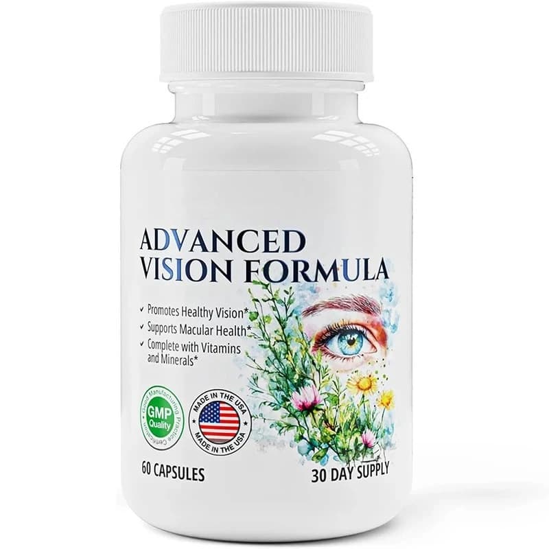 Macula supports eyes with vitamin supplements such as 400 mg of lutein, 10 mg of zeaxanthin, lcopene and blueberry red -60 capsules