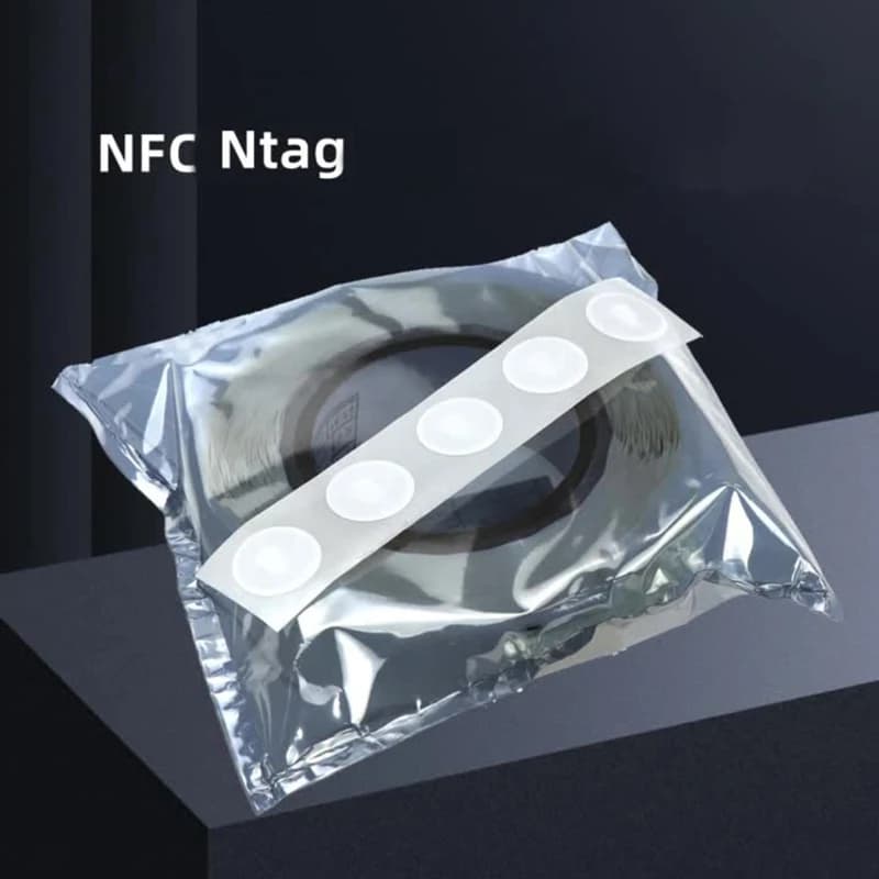 Tag chip NFC S50 1K Copia vuota Scheda clone UID Adesivo RFID modificabile Ntag 10/50/100/500 pezzi