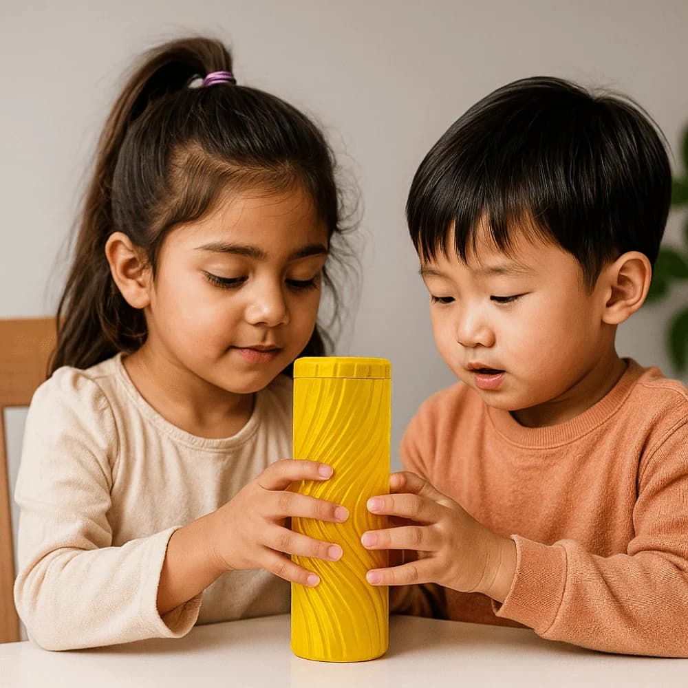 Salvadanaio a labirinto in plastica per organizzare i soldi, con puzzle a scomparsa, da assemblare, ornamento fai da te per bambini e bambine
