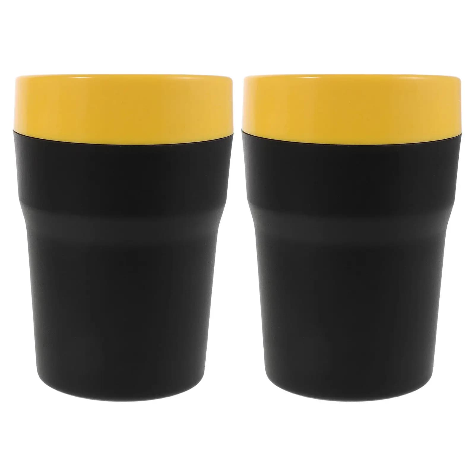 2 Pcs Car Accessories Ashtray Organizer Cigarette Holder Trash Can Cup Butt Bucket