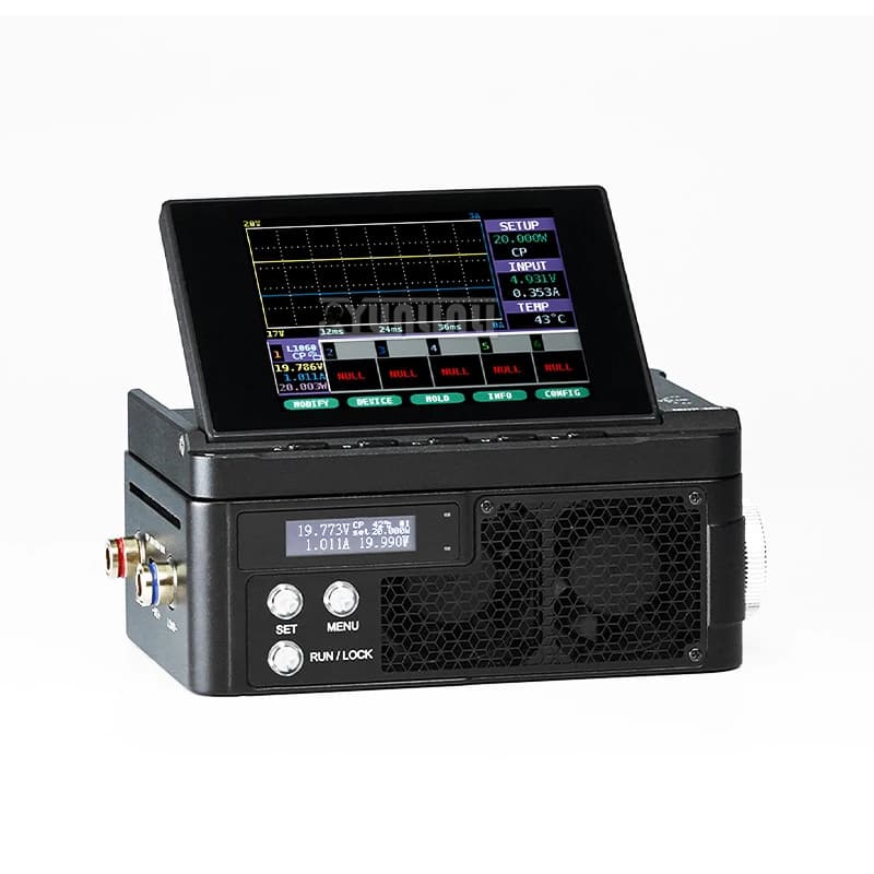 Modulo di Carico Elettronico Programmabile DC MDP-L1060, Resistore a Corrente e Tensione Costante 100W, Modulo di Controllo con Display M01