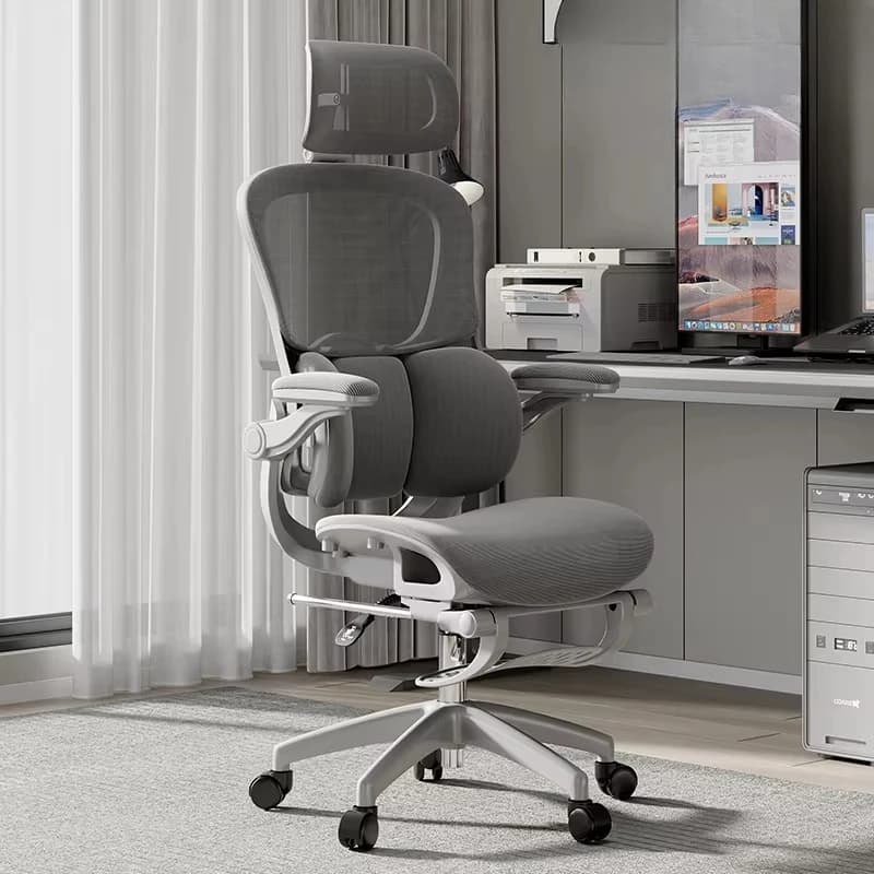Sedia Ergonomica da Ufficio e Gaming con Schienale Confortevole per Lunghe Sessioni di Seduta, Ideale per Casa e Studio